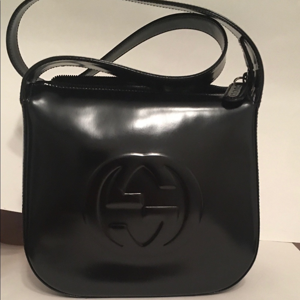 Black Gucci Shoulder Bag